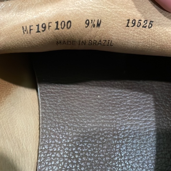 Peter Millar Mens 9.5M Horse Bit Brown Leather Loafers